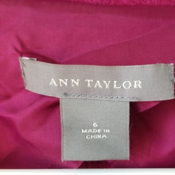 Ann Taylor Wool Coat - Size 6 - Picture 6 of 6